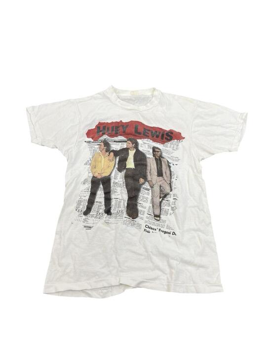 Other - Vintage 80s Huey Lewis And The News Band Shirt White